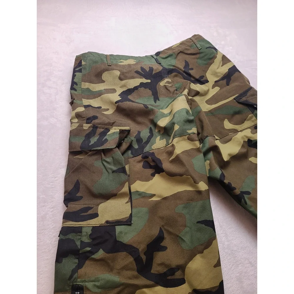 Tennier Industries US Military ECWCS Gen 1 Woodland 36x29 Camo Gore-Tex Trousers